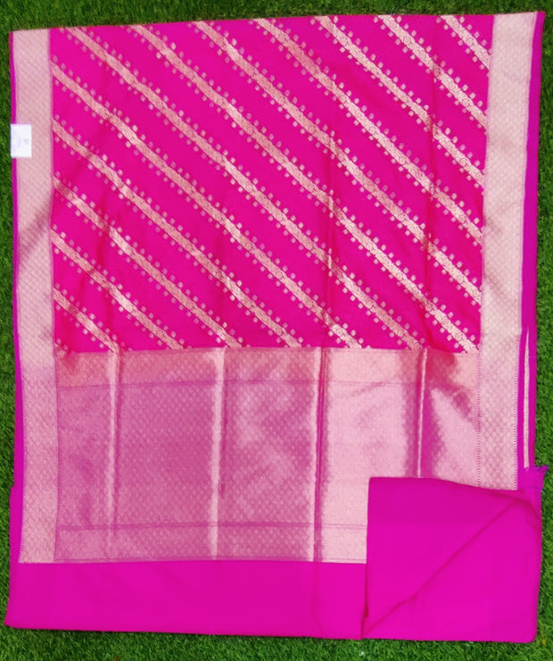 Rani Pink Banaras Pattu 3MR6