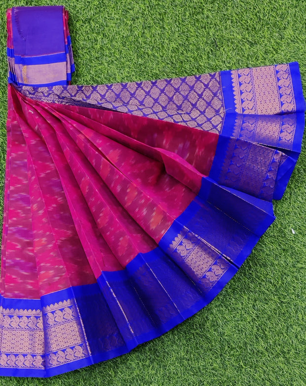 Pink Mangalagiri Pattu 2AP5