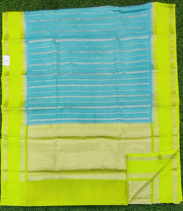 Lux Green Chiniya Georgette 15AP1