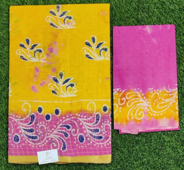 Yellow Pallavi Cotton 18AP18