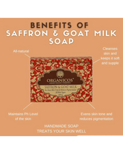 Saffron And Goat Milk Soap 100g