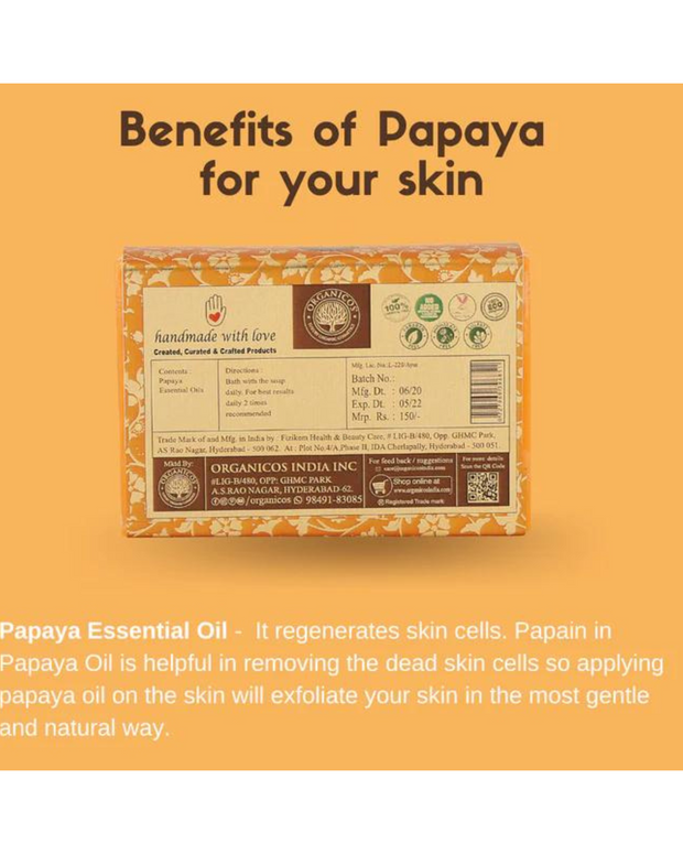 Papaya Soap 100G