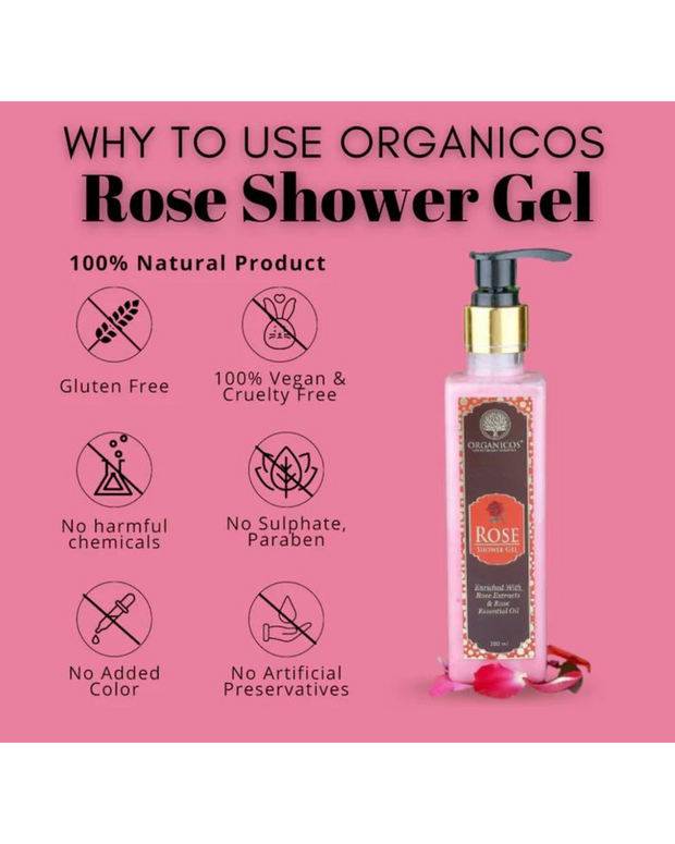 Rose Shower Gel 200 ML