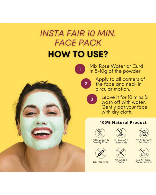 Insta Fair 10 Min Face Pack