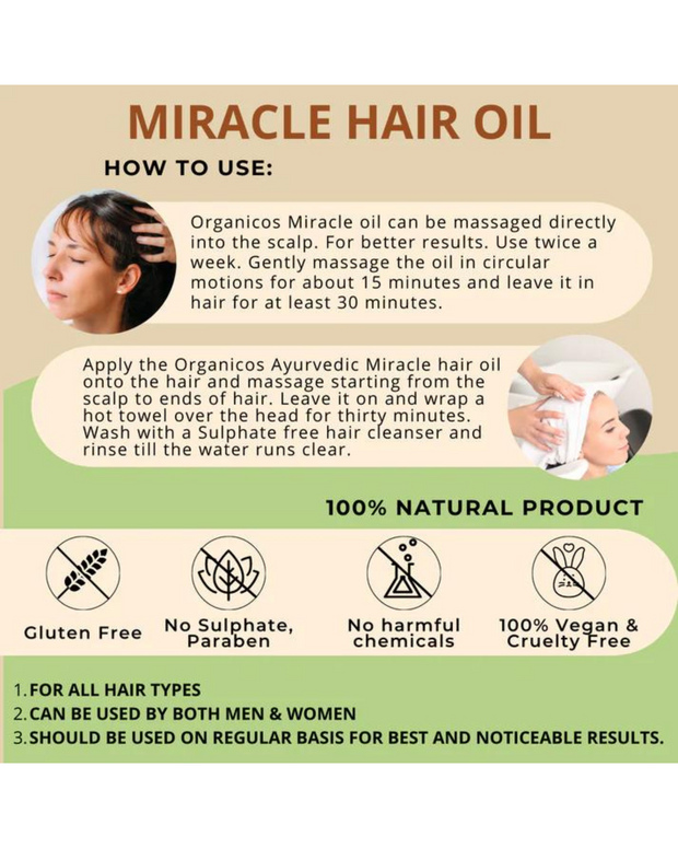 Miracle Hair Oil 200 ml