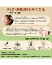 Red Onion & Kallonji Hair Oil 200 ML