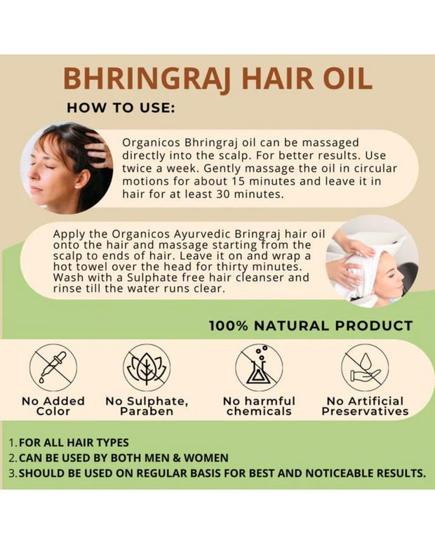 Bhringaraj Hair Growth Oil 200 ML