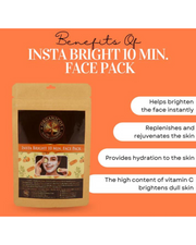 Insta Bright 10 Min Face Pack 50GM