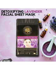 Detoxifying Lavender Facial Sheet Mask