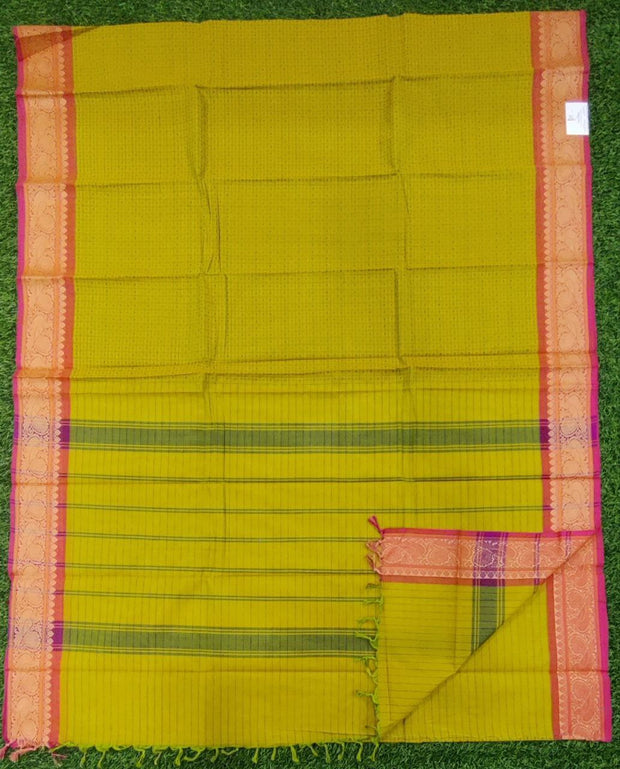 Mustard Yellow Handloom Narayanapet 16MR12