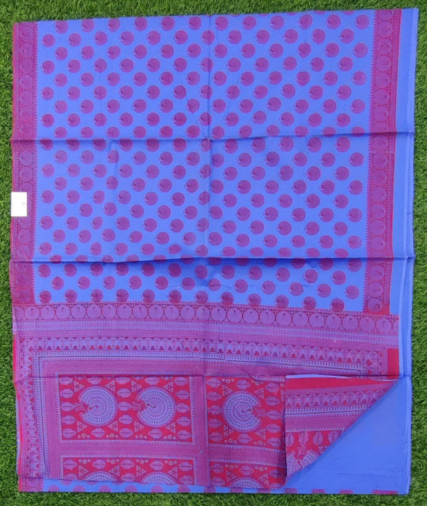 Blue Pallavi Cotton 25MR12E