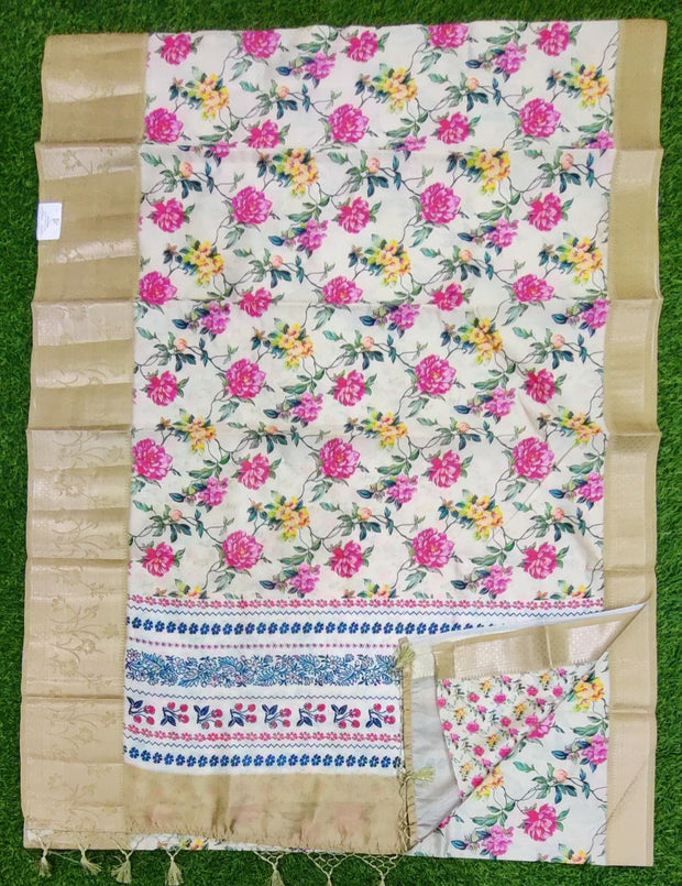 Cream Kovai Silk 2MR15