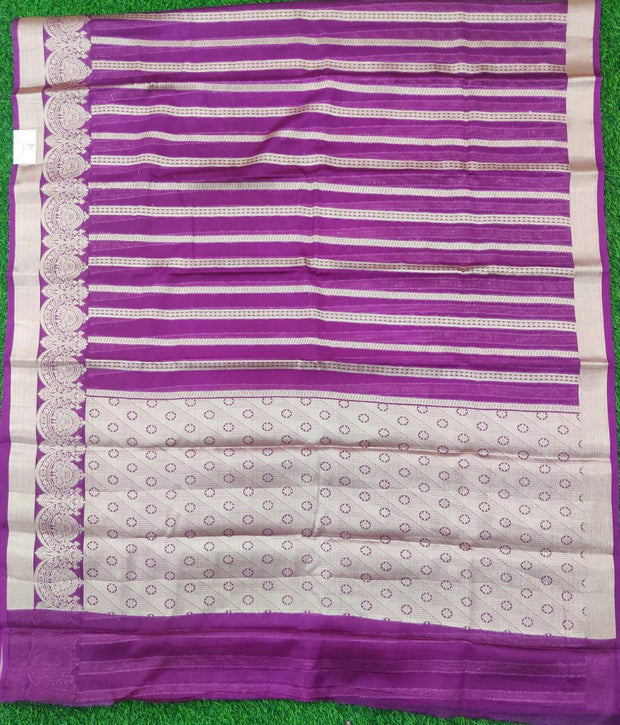 Purple LW Banarasi Georgette 1AP6