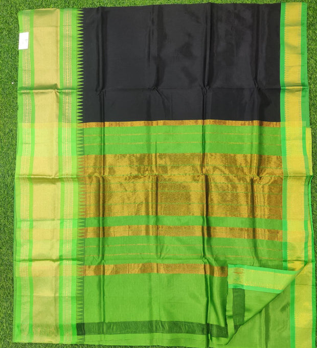 Black Mangalagiri Pattu 1AP16